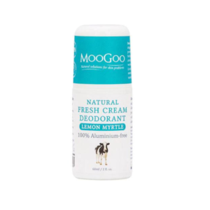 MooGoo Natural Fresh Cream Deodorant - Lemon Myrtle 60ml