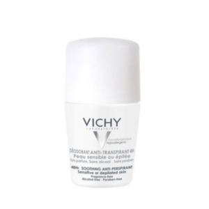 Vichy Sensitive Skin 48hr Roll-On Anti-Perspirant Deodorant 50ml