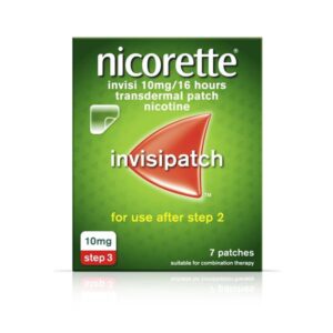 Nicorette Invisipatch 10mg STEP 3 - 7 Patches