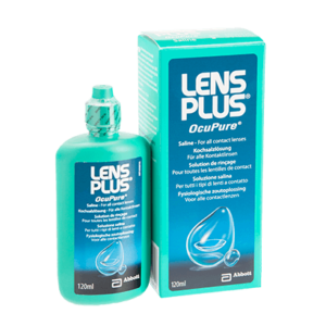 Lens plus saline solution is a sterile solution specially designed to rinse disinfectant from contact lenses reducing stinging and irritation. It helps to keep your lenses comfortable even after cleansing. The bottle comes with a handy nozzle leaving no mess and no fuss. It is both gentle and effective.
