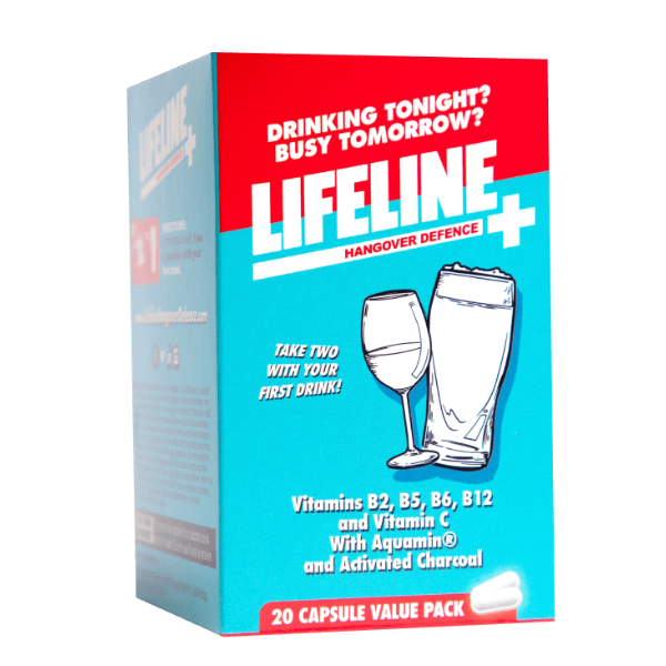 Lifeline Hangover Defence Capsules 20's - Wondercare