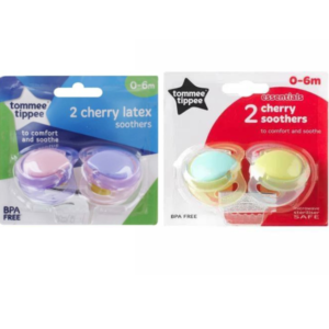 Tommee Tippee Cherry Day Soothers 0-6mth